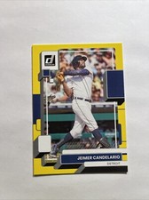 2022 Panini Donruss - Yellow Parallel #86 Jeimer Candelario