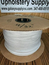 Upholstery Braided Welt Cord 4/32" . 50 Yards =150 f.t,  Made In The U.S.A