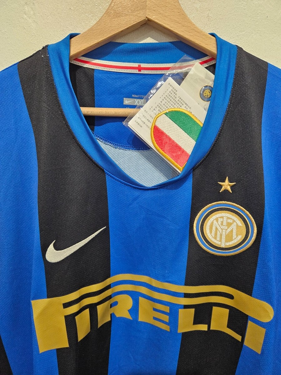 NIKE INTER 2008 2009 SIZE 2XL XXL NEW SHIRT JERSEY FOOTBALL SOCCER
