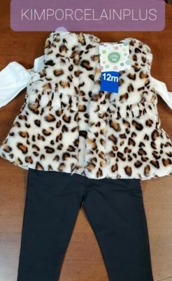 Little Me Kids' 3-Piece Set, Leopard 18M and 3T Please Choose 