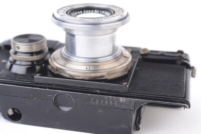 Zeiss Ikon Contax II(a) 35mm Rangefinder Camera w/Tessar 50mm f/2.8