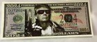 President Donald Trump Banknote 2024 Bill Trumpinator Fun Novelty Dollar Bill — photo 2