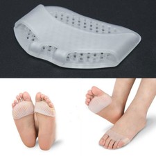 2Pcs High Heel Gel Insoles - Forefoot Cushion Anti-Slip Silicone Pads for Women
