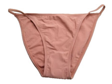 NWT Target Xhilaration Solid Cheeky Swim Bottom Juniors Size XS 00 Beige