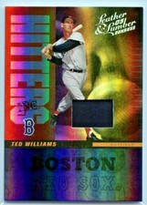 TED WILLIAMS 2005 Leather and Lumber Hitters Inc JERSEY /100 💎 RED SOX 
