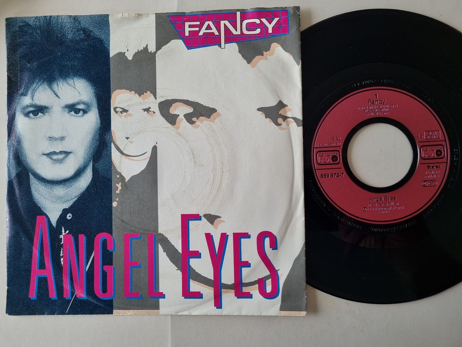 Fancy - Angel Eyes 7'' Vinyl Germany