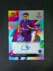 2023-24 Topps Finest UEFA Lamine Yamal RC Rookie Auto Refractor MINT