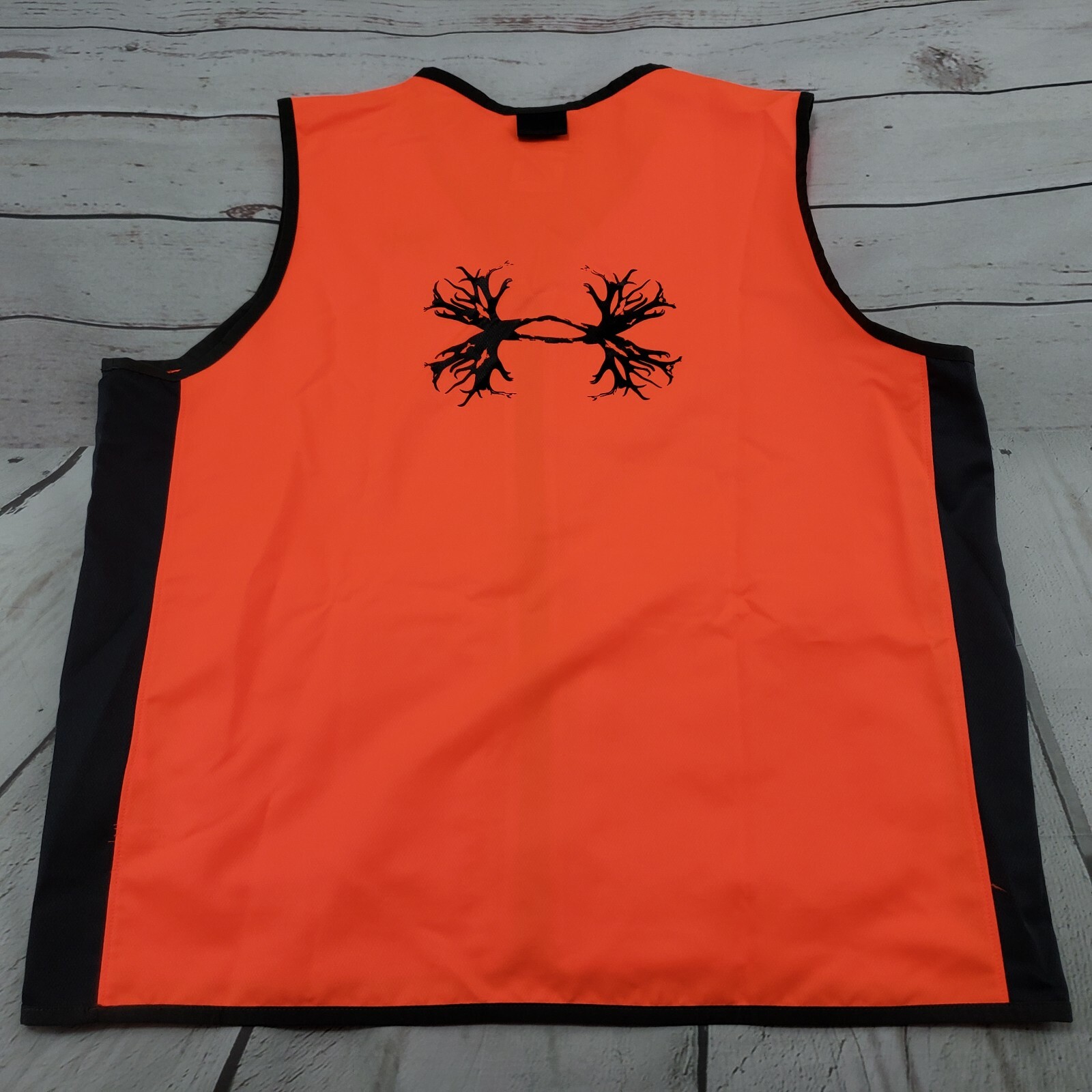 under armour blaze orange vest