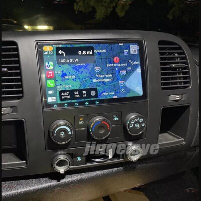 For 2007-2013 Chevrolet Silverado Apple CarPlay Android 13 Radio Stereo GPS WiFi