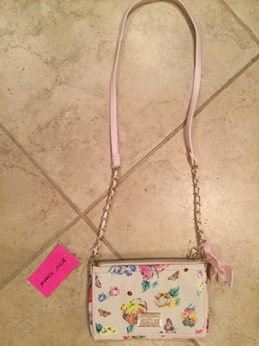 floral chain bag