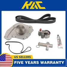 Timing Belt Kit Tensioner Water Pump For 2005-2010 Dodge Chrysler VW 3.5L 4.0L