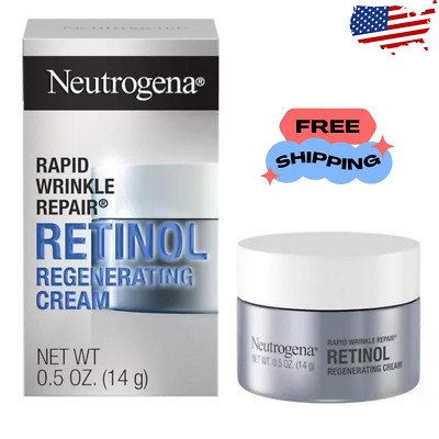 Neutrogena Rapid Wrinkle Repair Retinol Cream | Hyaluronic Acid Anti-Aging