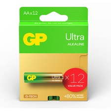 Image of GP Ultra GP Ultra Alkaline AA Batteries (12 pack)