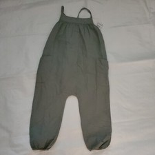 Open Edit Green Lily Pad Kids Jump Suit Cargo Style