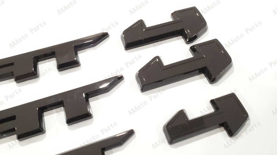 GMC Accessories Yukon AT4 Emblems In Black - Foto 3