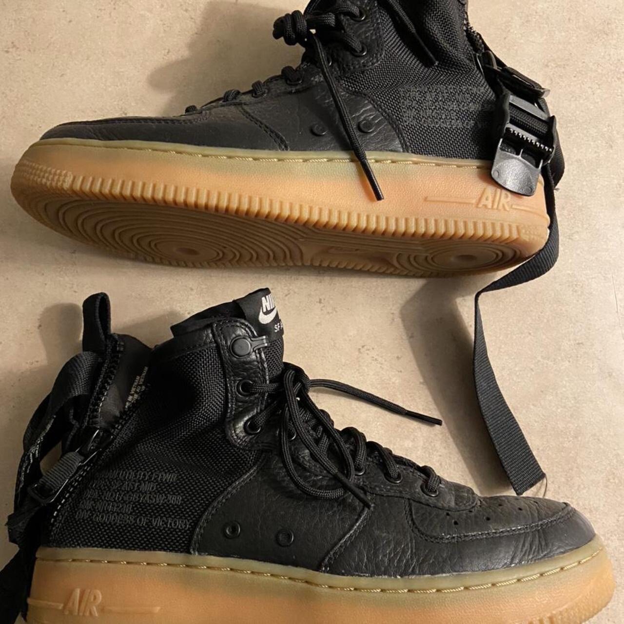 nike air force 1 sf mid black