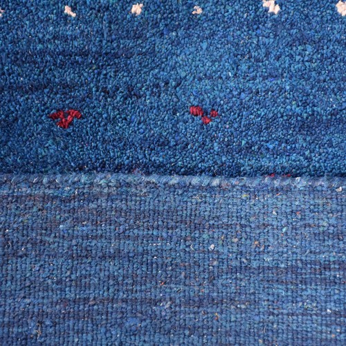 Eco-Friendly Hand Knotted Loom Silk Mix Area Rug Contemporary Blue BBLSM585 - Picture 5 of 108