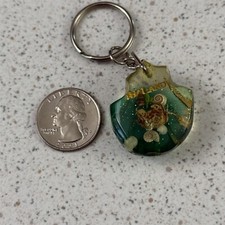 Thailand Sea Shell Travel Souvenir Keychain Key Ring 50286