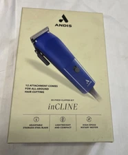 Andis Incline Clipper 20-Piece Clipper Hair Trimmer Kit - Blue