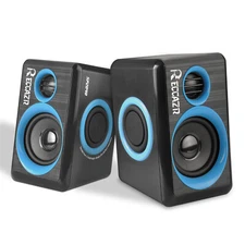 Reccazr Computer Speakers, 2.0 CH, Surround Sound with Deep Bass for Windows PC