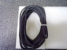 TECHFLEX, Non-expandable Braided Sleeving, I.D.: 0.125", L: 25 ft., Black, (RG)