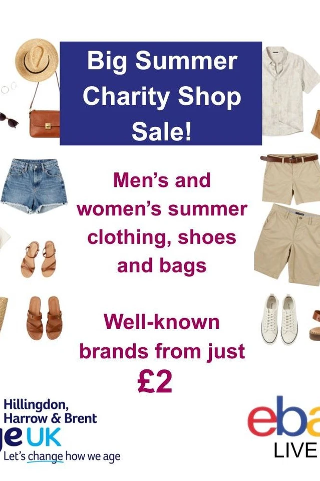 The Big Charity Shop Summer Sale!