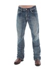 B. Tuff Western Denim Jeans Mens Steel 40 X-Long Med Wash MSTEEL CLEARANCE — photo 1