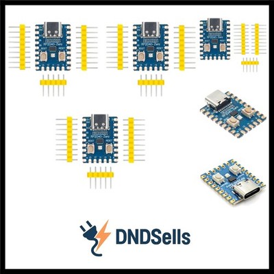 3pcs RP2040-Zero PICO Entwicklungsboard RP2040 Mikrocontroller Dual-Core 264K...