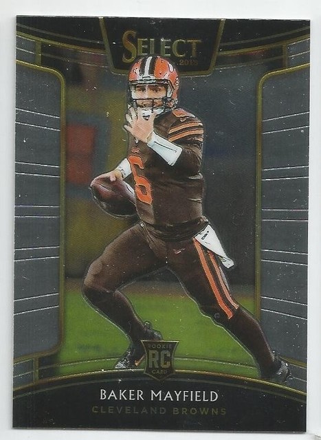 2018 Panini Select Baker Mayfield Rookie #30 Concourse Cleveland Browns RC