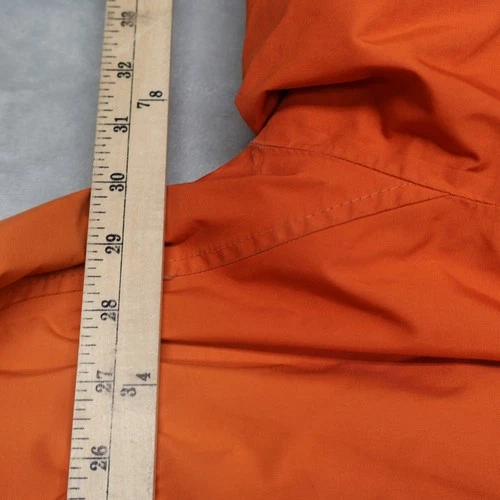 Planet Earth Jacket Mens Large Orange Ski Snow Waterproof Hooded Full Zip VTG image 10