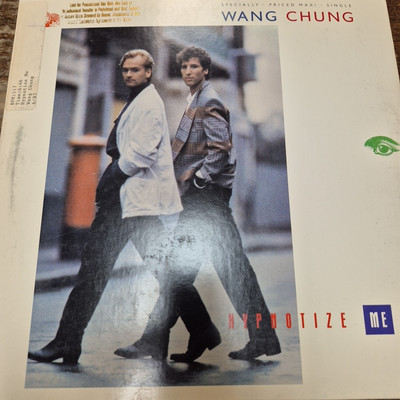 WANG CHUNG- HYPNOTIZE ME 12'' MAXI-SINGLE LP RARE OOP LIKE NEW