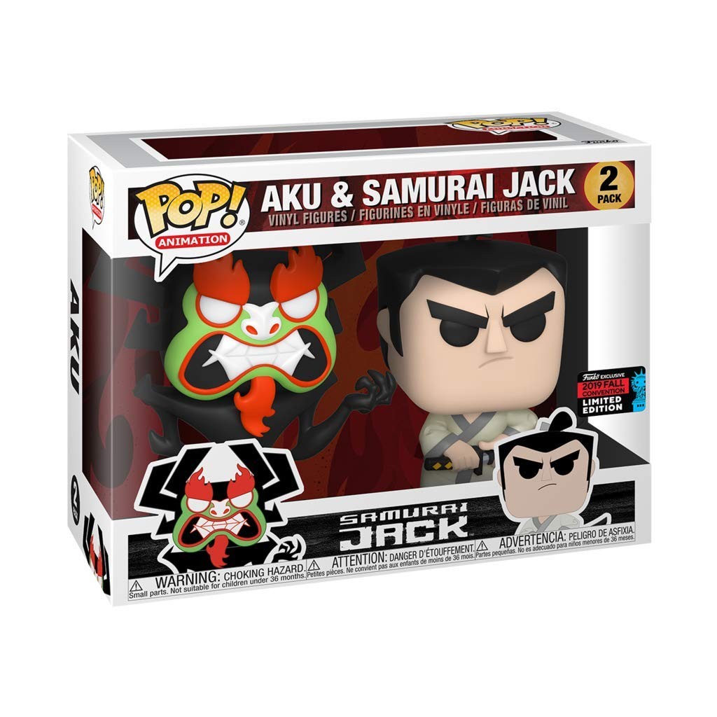 Funko POP! Animation Aku & Samurai Jack Funko Exclusive Vinyl
