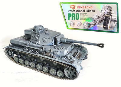 Henglong 1/16 Panzer IV RC Tank PRO Metal -  Custom Paint - 360 Smoke Sound 7.0