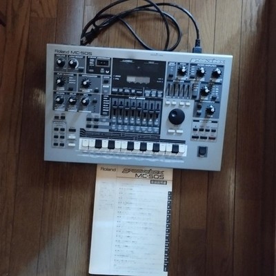【ジャンク品】Roland MC-505 Groovebox リズムマシン Roland MC-505 Groovebox Vintage Synth & Sequencer Good GP | eBay