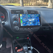 For 2000-2005 Honda Civic 9''Android 15 Stereo Carplay Radio GPS SAT Navi 2+32GB