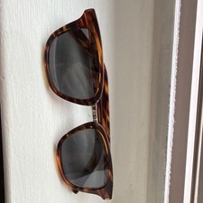 Saint Laurent SL 341 004 Tortoise Square Sunglasses Gray Tinted UV400 51-21