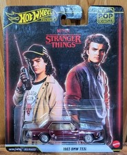 2025 Hot Wheels Premium Pop Culture Stranger Things 1983 BMW 733i Maroon - NEW 