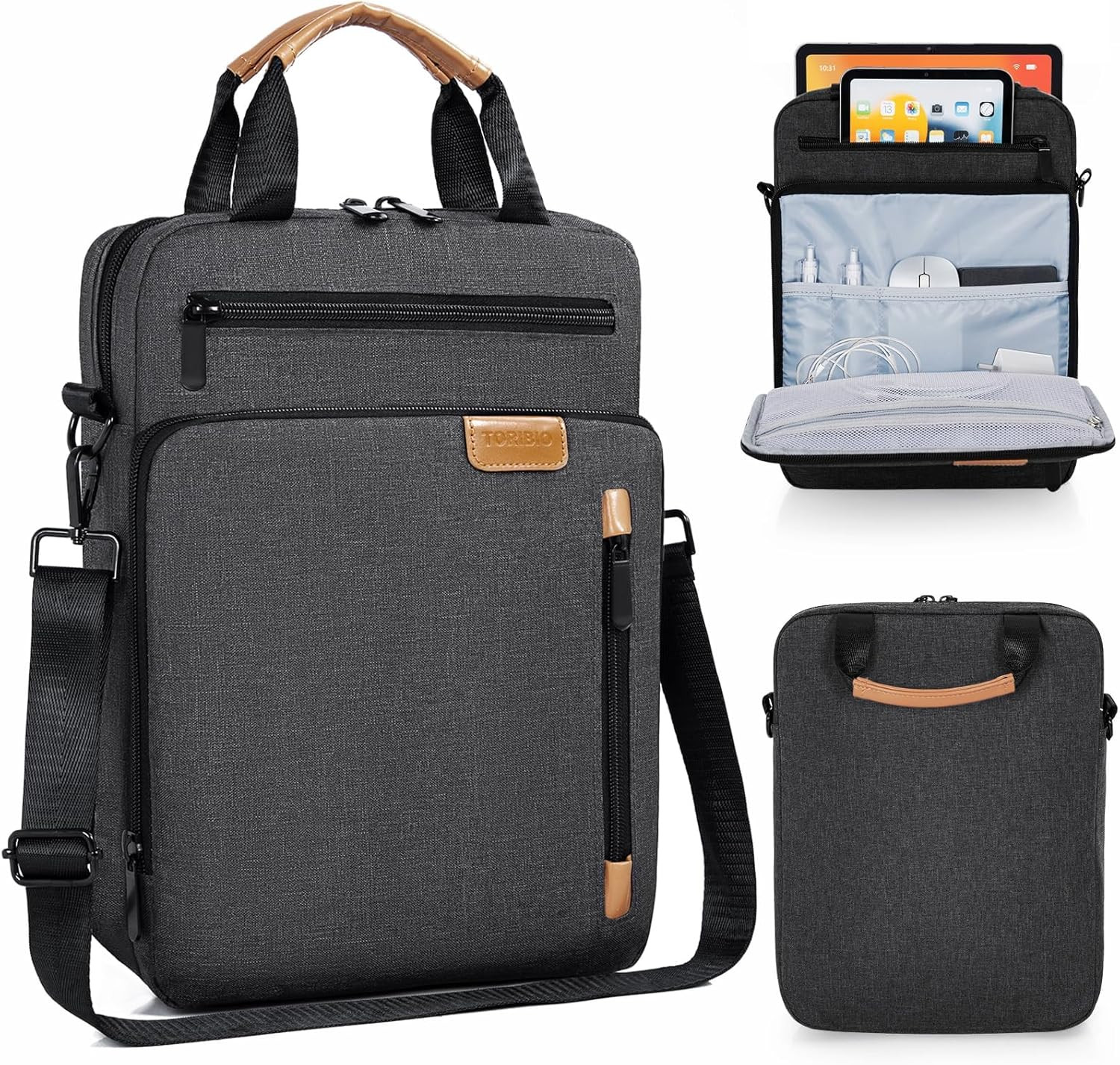 12.9 Inch Tablet Sleeve Bag, Padded Carrying Case for 13 Inc