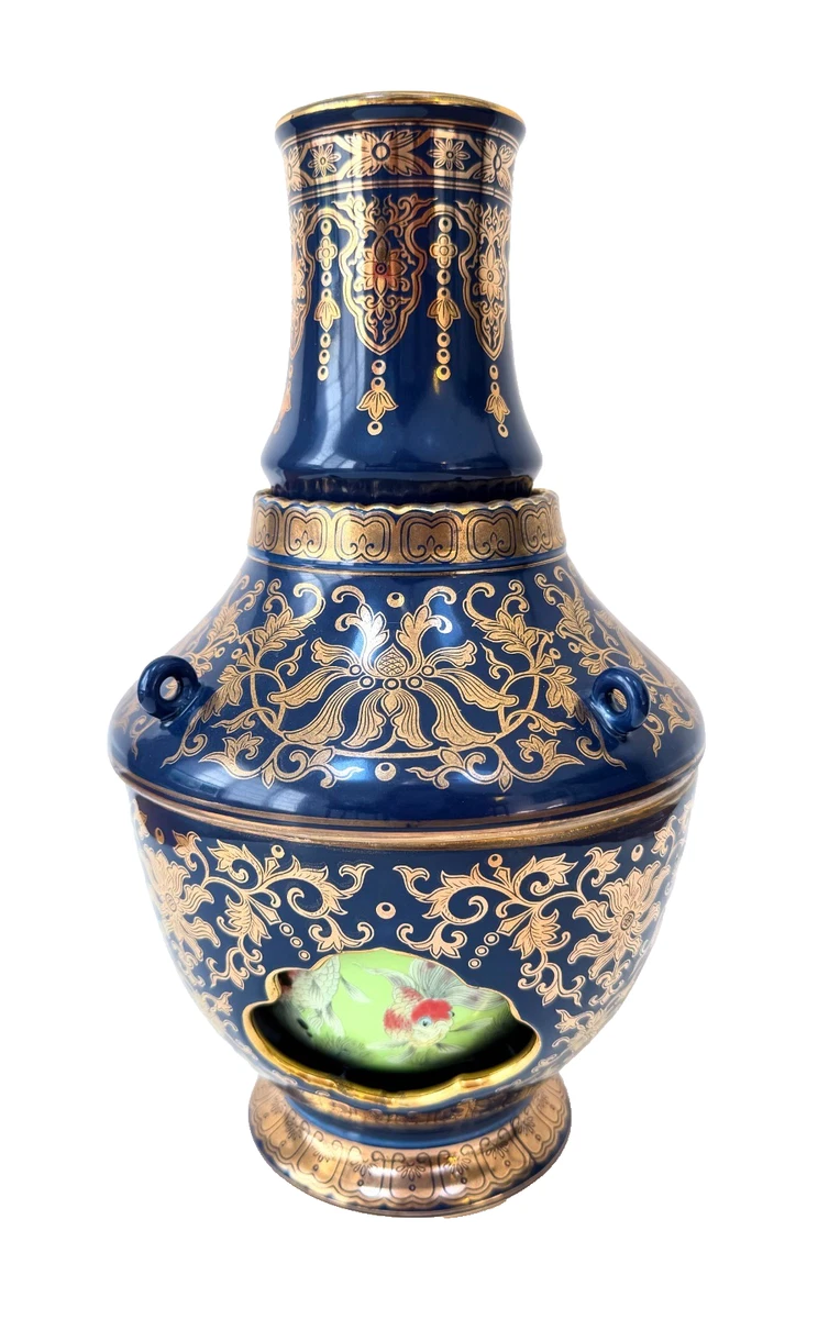 蓝色1940 年后中国古董花瓶| eBay
