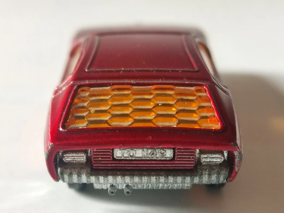 Matchbox LAMBORGHINI Marzal LESNEY Superfast n 20 Vintage 1969 Scala 1:64 Rossa - Immagine 4 di 4
