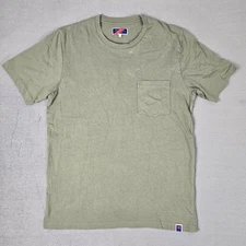Best Made Co Shirt Mens XS Green Cotton Casual Pocket Crewneck Tee *READ