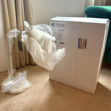Dyberg Larsen NEW YORK Table Lamp Matt White 52cm E27 Danish Design 7044