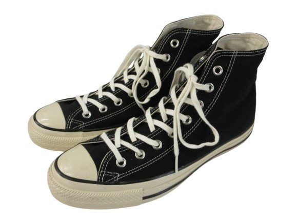 Men's Converse All Star High Top Black Sneakers Size 8.0US