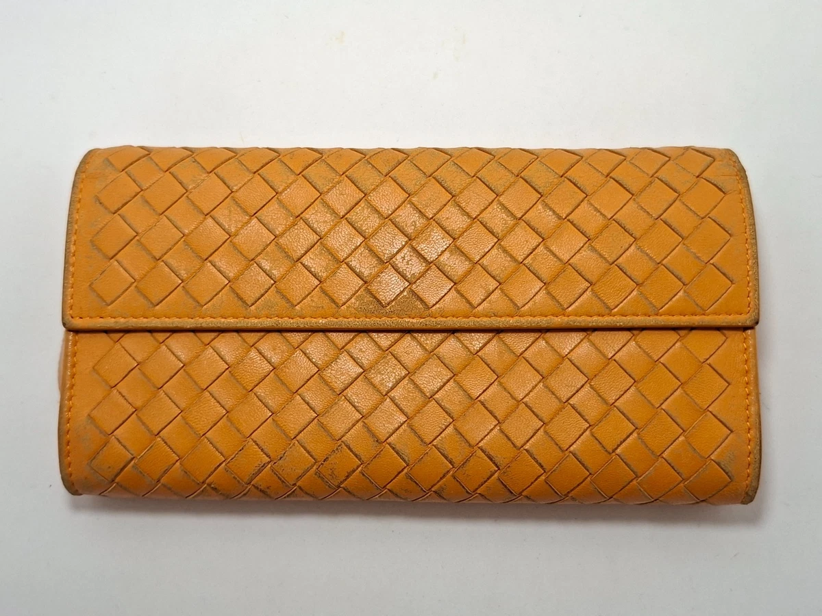 Bottega Veneta Leather Yellow Wallets for Women for sale | eBay display picture 1