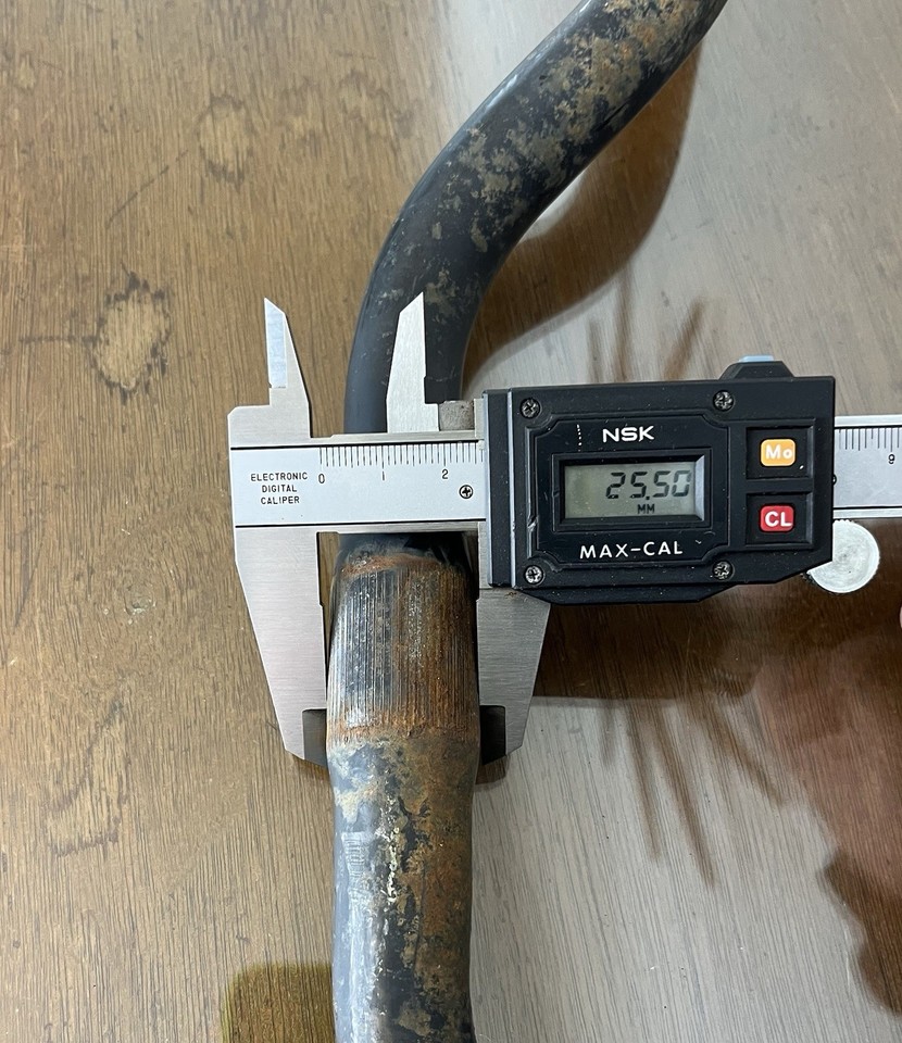 Vintage MTB Handlebars, Steel, 4” Riser, 25.4mm Clamp, 630mm | eBay