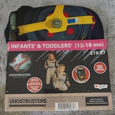Ghostbusters Costume Halloween Infant Toddler Baby One Piece Jumpsuit NEW