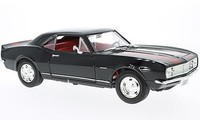 Lucky Die Cast LDC92188BLACK - 1/18 - Chevrolet Camaro Z28, Schwarz/Rot, 1967 -
