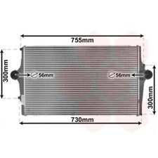 Ladeluftkühler für Volvo S80 I S60 P80_ SW 2.5 T AWD 2.8 T6 688 - 421