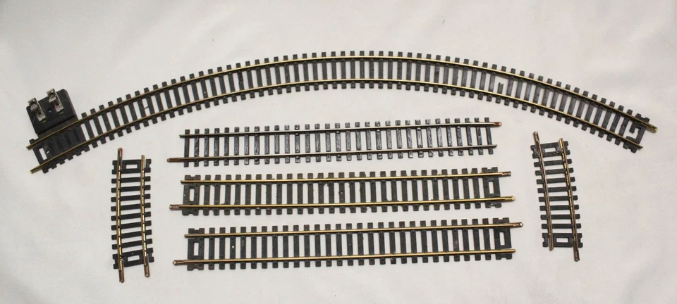 Lot of Lionel Brass HO Scale Track, L&R Turnouts, Uncoupler etc. - See Details - Image 3 of 4
