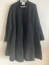 USED CHRISTIAN DIOR VINTAGE CIRCULAR CAPE KNIT COAT GOOD